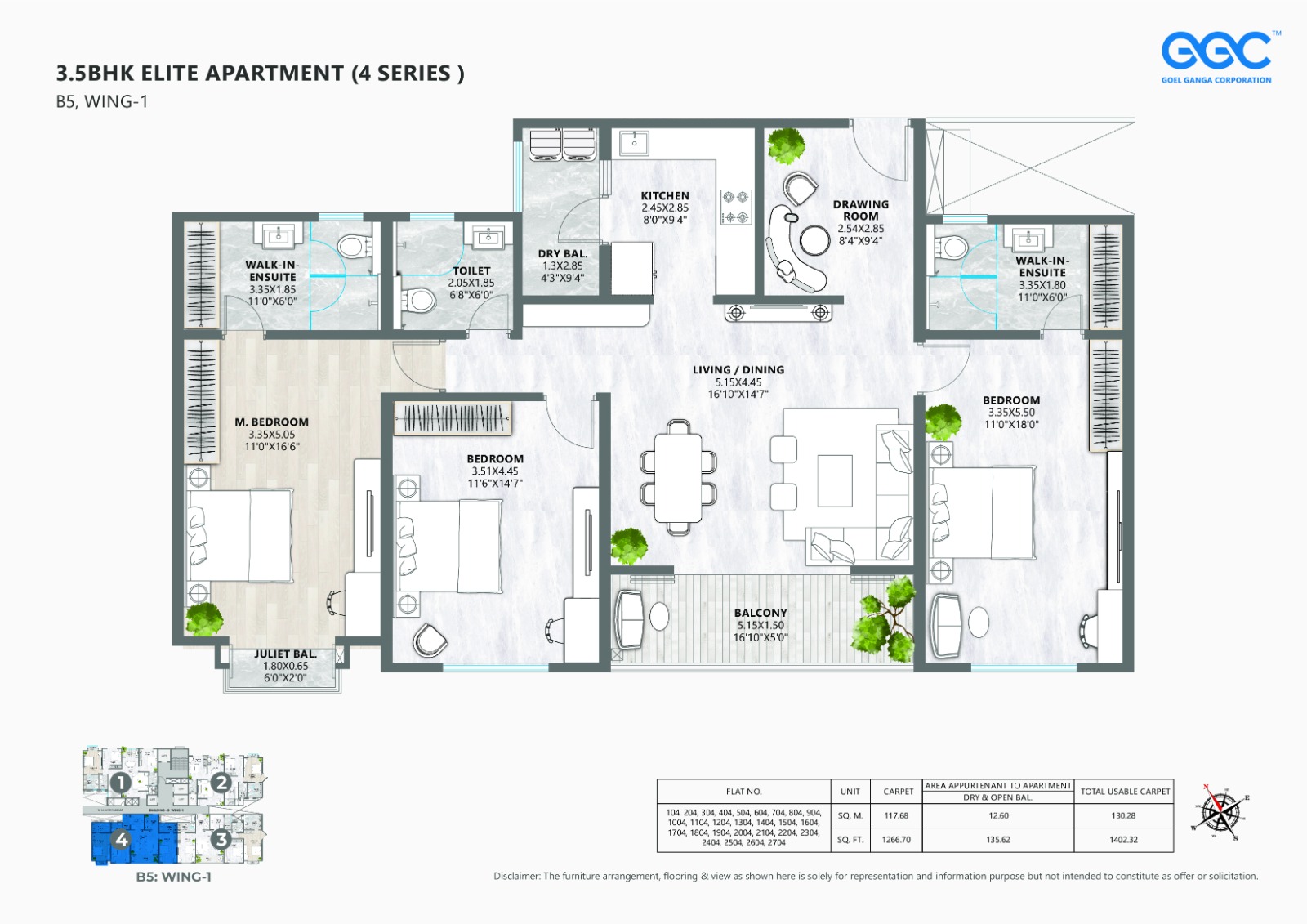 3 BHK Plan